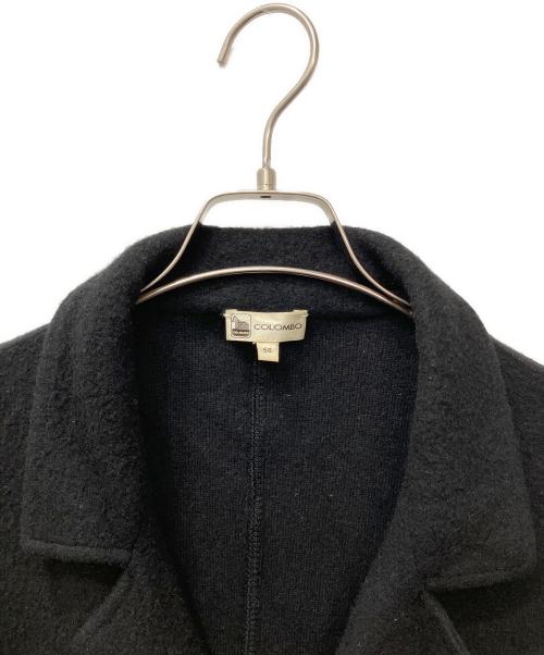 COLOMBO（コロンボ）COLOMBO (コロンボ) カシミヤ×シルク混テーラード ブラック サイズ:58の古着・服飾アイテム