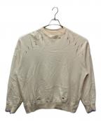 steinシュタイン）の古着「OVERSIZED REBUILD SWEAT（オーバーサイズリビルドスウェット）」｜アイボリー