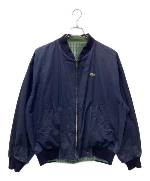 LACOSTE（ラコステ）LACOSTE (ラコステ) リバーシブルブルゾン ネイビー サイズ:採寸参照の古着・服飾アイテム