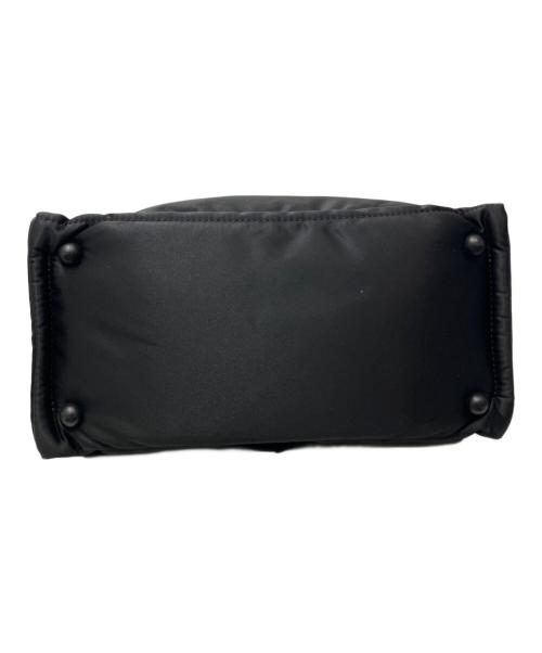 PORTER（ポーター）PORTER (ポーター) SQUARE TOTE BAG / 2wayスクエアトートバッグ ブラックの古着・服飾アイテム