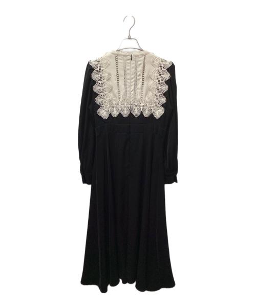 HER LIP TO（ハーリップトゥ）Her lip to (ハーリップトゥ) Le Grand Midi Dress ブラック サイズ:Sの古着・服飾アイテム