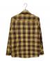 L.L.Bean (エルエルビーン) チェッカーカバーオール ブラウン×イエロー サイズ:S：7000円