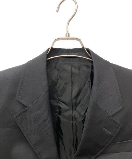 EMPORIO ARMANI（エンポリオ アルマーニ）EMPORIO ARMANI (エンポリオ アルマーニ) テーラードジャケット ブラック サイズ:46の古着・服飾アイテム