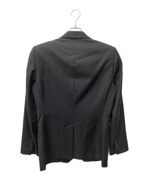 EMPORIO ARMANI（エンポリオ アルマーニ）EMPORIO ARMANI (エンポリオ アルマーニ) テーラードジャケット ブラック サイズ:46の古着・服飾アイテム