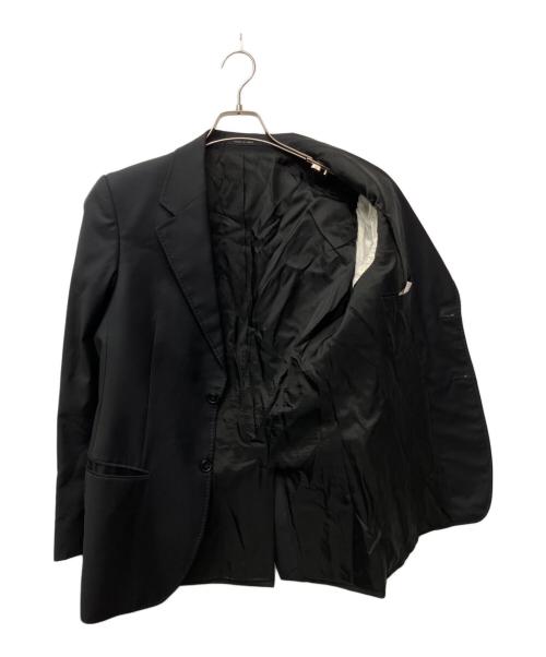 EMPORIO ARMANI（エンポリオ アルマーニ）EMPORIO ARMANI (エンポリオ アルマーニ) テーラードジャケット ブラック サイズ:46の古着・服飾アイテム