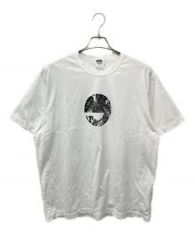 eYe COMME des GARCONS JUNYAWATANABE MAN（アイ コム デ ギャルソン ジュンヤ ワタナベ マン）の古着「綿度詰天竺 製品プリントTシャツ」｜ホワイト