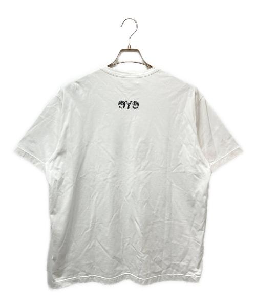 eYe COMME des GARCONS JUNYAWATANABE MAN（アイ コム デ ギャルソン ジュンヤ ワタナベ マン）eYe COMME des GARCONS JUNYAWATANABE MAN (アイ コム デ ギャルソン ジュンヤ ワタナベ マン) 綿度詰天竺 製品プリントTシャツ ホワイト サイズ:Mの古着・服飾アイテム