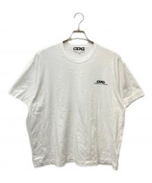 CDG（シーディージー）の古着「CDG OVERSIZED T-SHIRT　(シーディージー　オーバーサイズTシャツ)」｜ホワイト