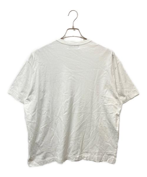 CDG（シーディージー）CDG (シーディージー) CDG OVERSIZED T-SHIRT　(シーディージー　オーバーサイズTシャツ) ホワイト サイズ:Sの古着・服飾アイテム