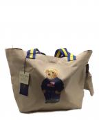 POLO RALPH LAURENポロ・ラルフローレン）の古着「ポロベアトートバッグ」｜ブラウン
