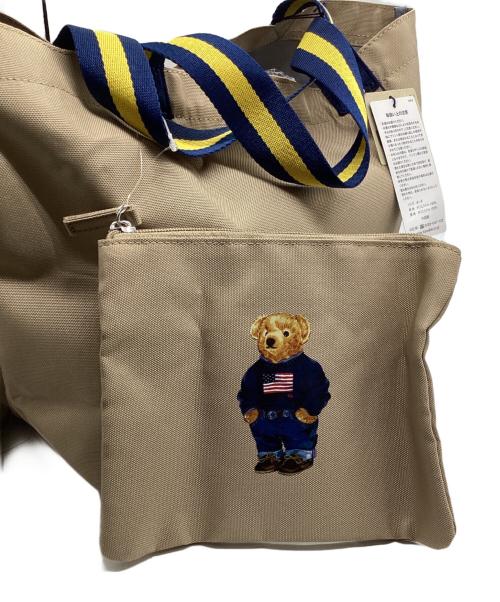 POLO RALPH LAUREN（ポロ・ラルフローレン）POLO RALPH LAUREN (ポロ・ラルフローレン) ポロベアトートバッグ ブラウン 未使用品の古着・服飾アイテム