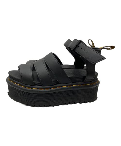Dr.Martens（ドクターマーチン）Dr.Martens (ドクターマーチン) BLAIRE QUAD 厚底サンダル ブラック サイズ:36の古着・服飾アイテム