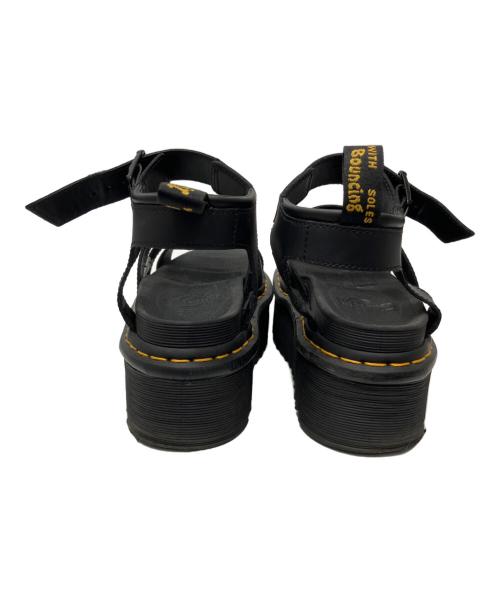Dr.Martens（ドクターマーチン）Dr.Martens (ドクターマーチン) BLAIRE QUAD 厚底サンダル ブラック サイズ:36の古着・服飾アイテム