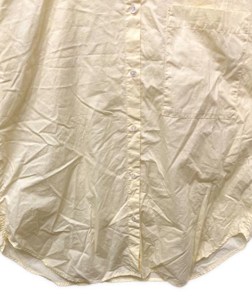 Spick and Span（スピック＆スパン）Spick and Span (スピック＆スパン) 50コットンオーバーシャツ イエロー サイズ:FREEの古着・服飾アイテム