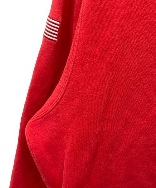 POLO SPORT（ポロスポーツ）POLO SPORT (ポロスポーツ) ハーフジップスウェット レッド サイズ:Lの古着・服飾アイテム