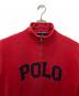 POLO SPORT (ポロスポーツ) ハーフジップスウェット レッド サイズ:L：5000円