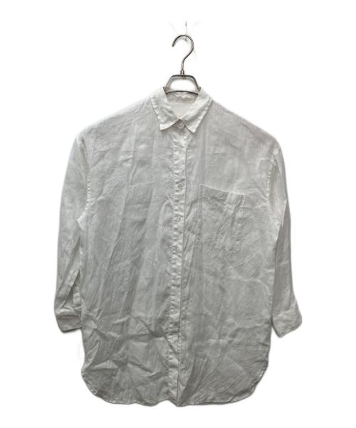Demi-Luxe Beams（デミルクス ビームス）Demi-Luxe BEAMS (デミルクス ビームス) ビーチサイド シャツ .M ホワイト サイズ:Mの古着・服飾アイテム