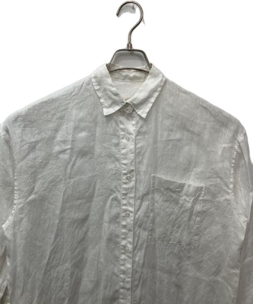 Demi-Luxe Beams（デミルクス ビームス）Demi-Luxe BEAMS (デミルクス ビームス) ビーチサイド シャツ .M ホワイト サイズ:Mの古着・服飾アイテム