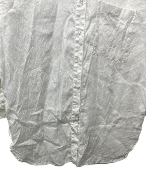 Demi-Luxe Beams（デミルクス ビームス）Demi-Luxe BEAMS (デミルクス ビームス) ビーチサイド シャツ .M ホワイト サイズ:Mの古着・服飾アイテム