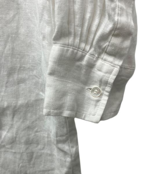 Demi-Luxe Beams（デミルクス ビームス）Demi-Luxe BEAMS (デミルクス ビームス) ビーチサイド シャツ .M ホワイト サイズ:Mの古着・服飾アイテム
