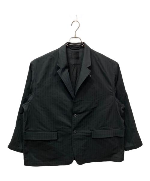 DAIWA PIER39（ダイワ ピア39）DAIWA PIER39 (ダイワ ピア39) TECH LOOSE 2B JACKET HERRINGBONE（テックルーズ2Bジャケットヘリンボーン） グレー サイズ:Lの古着・服飾アイテム