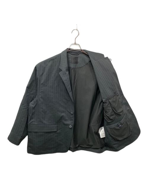 DAIWA PIER39（ダイワ ピア39）DAIWA PIER39 (ダイワ ピア39) TECH LOOSE 2B JACKET HERRINGBONE（テックルーズ2Bジャケットヘリンボーン） グレー サイズ:Lの古着・服飾アイテム