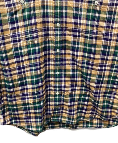 THE NORTH FACE（ザ ノース フェイス）THE NORTH FACE (ザ ノース フェイス) L/S FROSTFORGE FLANNELSHIRT イエロー×グリーン サイズ:Mの古着・服飾アイテム