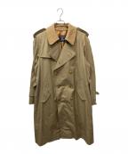 Burberry'sバーバリーズ）の古着「裏ノヴァチェックトレンチコート」｜ブラウン