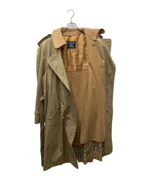 Burberry's（バーバリーズ）Burberry's (バーバリーズ) 裏ノヴァチェックトレンチコート ブラウン サイズ:表記なし(実寸をご確認ください)の古着・服飾アイテム