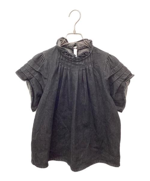 Ameri（アメリ）Ameri (アメリ) デニムセットアップブラウス ブラック サイズ:２４の古着・服飾アイテム