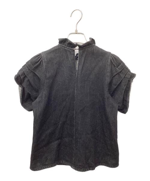 Ameri（アメリ）Ameri (アメリ) デニムセットアップブラウス ブラック サイズ:２４の古着・服飾アイテム