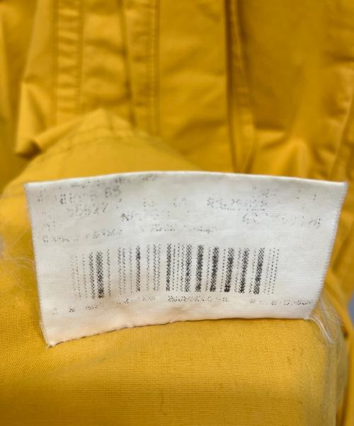 Burberry's（バーバリーズ）Burberry's (バーバリーズ) レザーカラーショートコート イエロー サイズ:採寸参照の古着・服飾アイテム