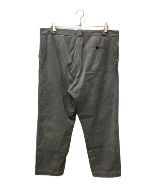 DUMONT D'URVILLE（デュモン・デュルヴィル）DUMONT D'URVILLE (デュモン・デュルヴィル) コットンピケワークパンツ グレー サイズ:不明の古着・服飾アイテム