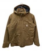 CarHarttカーハート）の古着「Full Swing Cryder Jacket（フルスイングクライダージャケット）」｜ブラウン