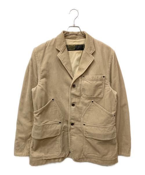 POLO JEANS（ポロジーンズ）POLO JEANS (ポロジーンズ) 太畝コーデュロイジャケット ベージュ サイズ:Lの古着・服飾アイテム