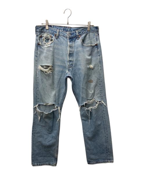 LEVI'S（リーバイス）LEVI'S (リーバイス) 90's 501ダメージデニムパンツ インディゴ サイズ:34×30の古着・服飾アイテム