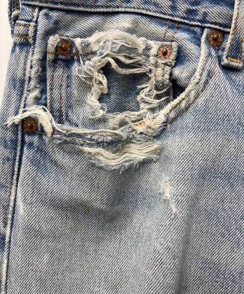 LEVI'S（リーバイス）LEVI'S (リーバイス) 90's 501ダメージデニムパンツ インディゴ サイズ:34×30の古着・服飾アイテム