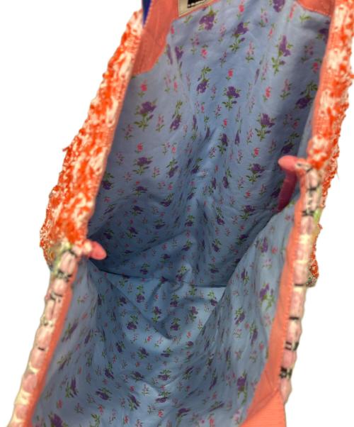 leur logette（ルールロジェット）leur logette (ルールロジェット) ツイード切替トートバッグの古着・服飾アイテム