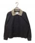 MHL（マーガレットハウエル）の古着「AIR COTTON JERSEY / エアーコットンロングポロシャツ」｜ブラック
