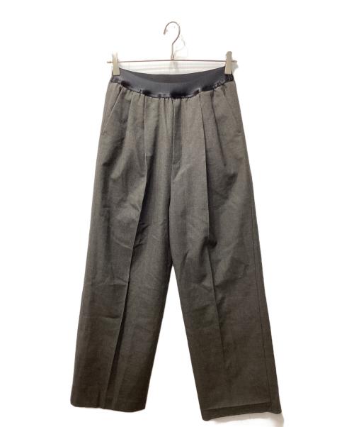 IIROT（イロット）IIROT (イロット) テープラインウールパンツ カーキ サイズ:36の古着・服飾アイテム