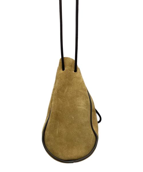 ITTI（イッチ）ITTI (イッチ) Herrie Kinchaku Pouch ブラウンの古着・服飾アイテム