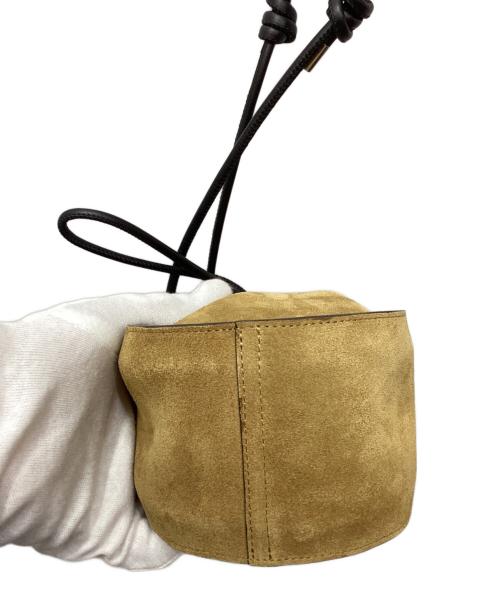 ITTI（イッチ）ITTI (イッチ) Herrie Kinchaku Pouch ブラウンの古着・服飾アイテム
