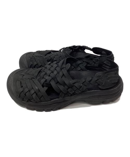 KEEN（キーン）KEEN (キーン) HYKE (ハイク) コラボイントレサンダル ブラック サイズ:38の古着・服飾アイテム