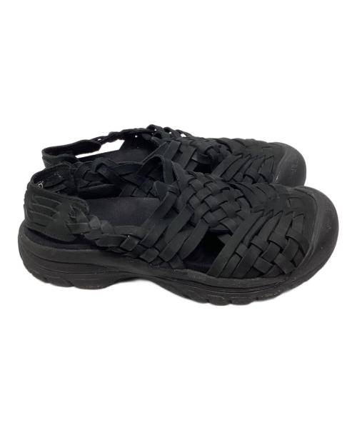 KEEN（キーン）KEEN (キーン) HYKE (ハイク) コラボイントレサンダル ブラック サイズ:38の古着・服飾アイテム