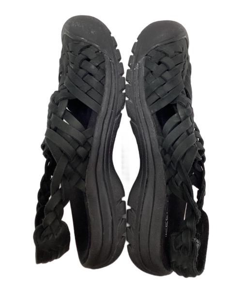 KEEN（キーン）KEEN (キーン) HYKE (ハイク) コラボイントレサンダル ブラック サイズ:38の古着・服飾アイテム