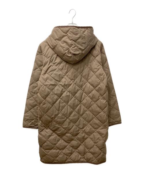 TAION（タイオン）TAION (タイオン) ダウンコート ブラウン×パープル サイズ:Mの古着・服飾アイテム