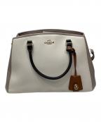 COACHコーチ）の古着「マーゴット レザー2wayハンドバッグ」｜アイボリー