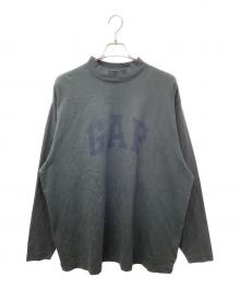 yeezy gap（イージーギャップ）の古着「バックプリントロゴカットソー」｜ブラック