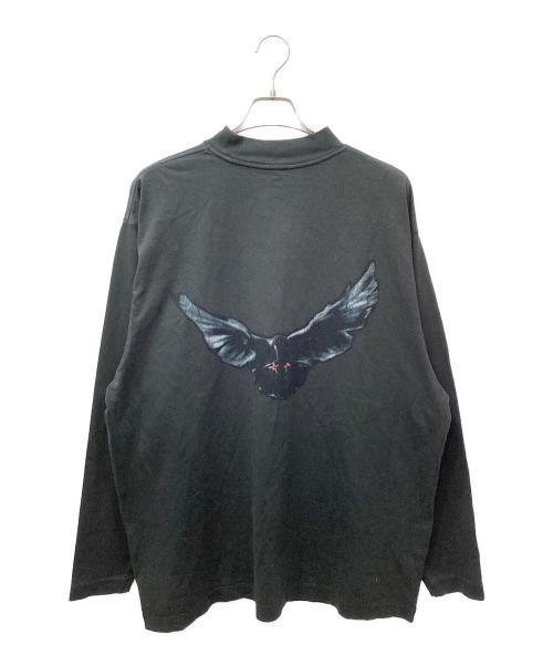 yeezy gap（イージーギャップ）YEEZY GAP (イージーギャップ) バックプリントロゴカットソー ブラック サイズ:Mの古着・服飾アイテム
