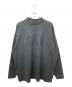 YEEZY GAP（イージーギャップ）の古着「バックプリントロゴカットソー」｜ブラック
